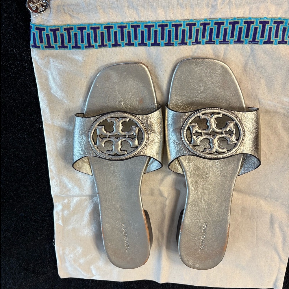 Tory Burch Soft Gold Sandals
